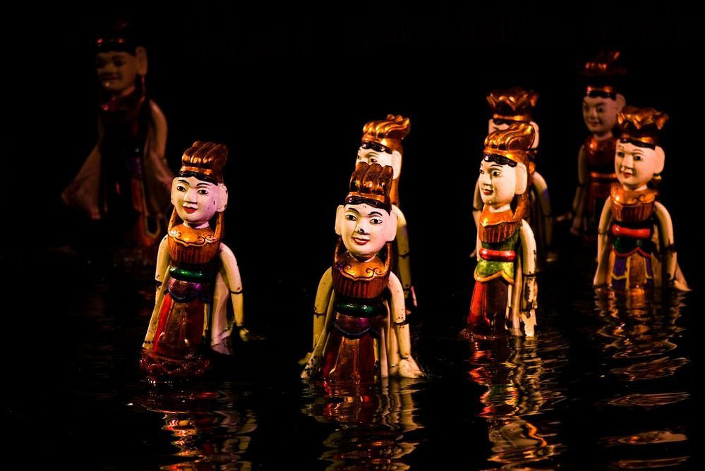 Water Puppet Doll in vietnam